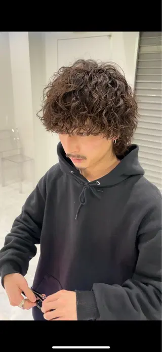 カラー ヘアアレンジ メンズ ✨【公式】渋谷メンズ サロン BLUCK✨のヘアスタイル