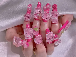 ネイル 長さだし専門店 M2　rikaのネイルデザイン