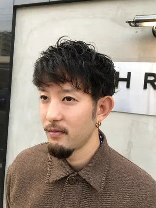 ショート パーマ 【髪質改善】 【酸性ストレート】のヘアスタイル