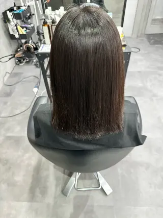 ミディアム パーマ maco /カラー・縮毛矯正のヘアスタイル