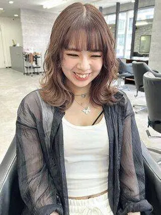 ロング 桃屋 桃屋のヘアスタイル