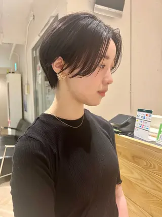 ショート カラー 🌿ショート🌿 パーマ🌿淳平のヘアスタイル