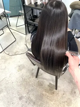 セミロング 新井 広樹のヘアスタイル