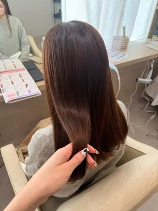 ロング 兼古 望羽のヘアスタイル