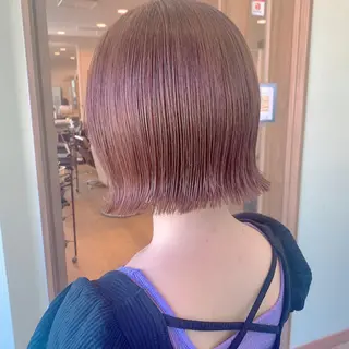 ショート カラー NUMBER_ ユイナのヘアスタイル