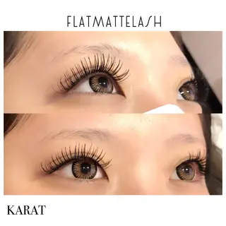 マツエク・マツパ ★KAEDE★伊勢崎 【KARAT】のマツエク・マツパデザイン