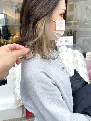 セミロング hair terra ce M奈良店のヘアスタイル