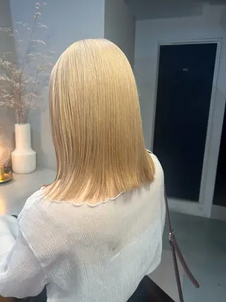 ミディアム カラー 高畑 恵莉 👒 暖色 / 艶髪 🧺のヘアスタイル