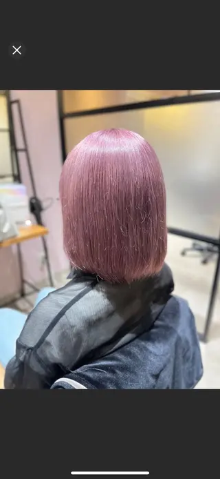 ミディアム 森 いずなのヘアスタイル