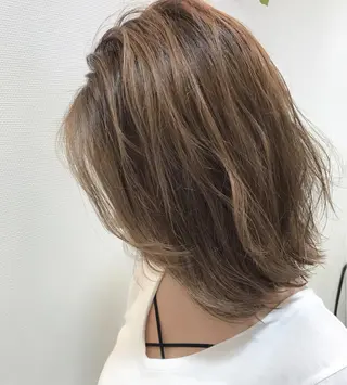 ミディアム カラー 北川 泰之のヘアスタイル