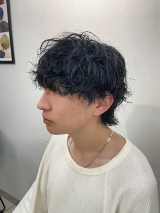 パーマ メンズ メンズ縮毛矯正 メンズカット/のヘアスタイル