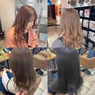 カラー 🍒透明感カラー/ 艶カラー/さくら🍒のヘアスタイル