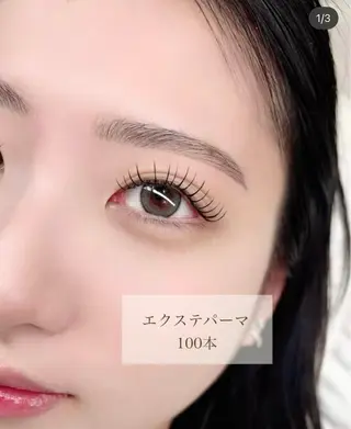 マツエク・マツパ .mel 【ドットメル】のマツエク・マツパデザイン