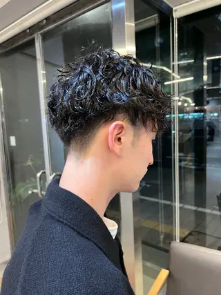 パーマ メンズ 似合わせ🌿 AYAKAのヘアスタイル