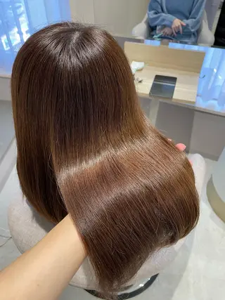 ミディアム 髪質改善お任せ ください♪ひとみのヘアスタイル