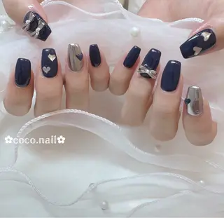 ネイル lili.nail y2k/長さ出しのネイルデザイン