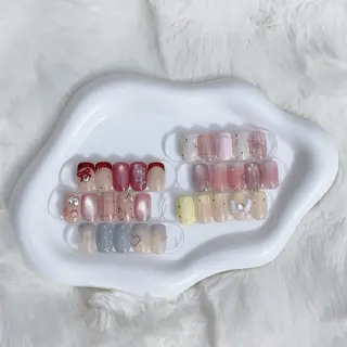 ネイル 【大垣ネイル🎀 】 Asana🧸のネイルデザイン