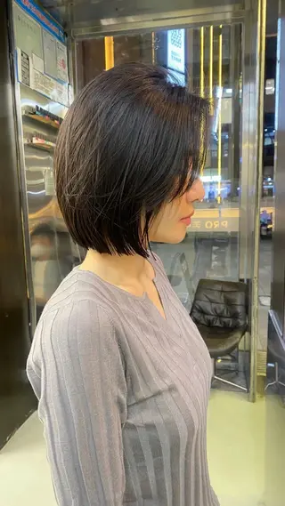 ショート カラー 村上｜髪質改善 プロデュースのヘアスタイル