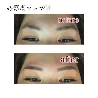 ショート カラー パーマ ヘアアレンジ ネイル マツエク・マツパ 眉毛サロン DUAL 恵比寿の眉毛・アイブロウイメージ