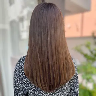 ロング カラー ブリーチなしカラー kana🐱のヘアスタイル