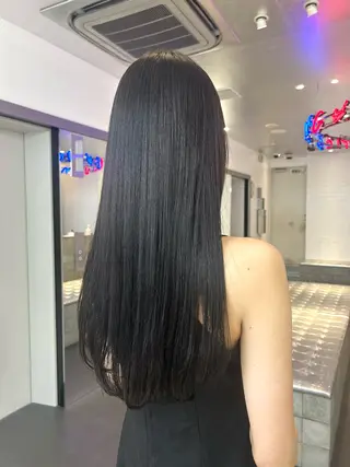 ロング カラー 🤍垢抜け♡透明感 カラーmoeka🤍のヘアスタイル