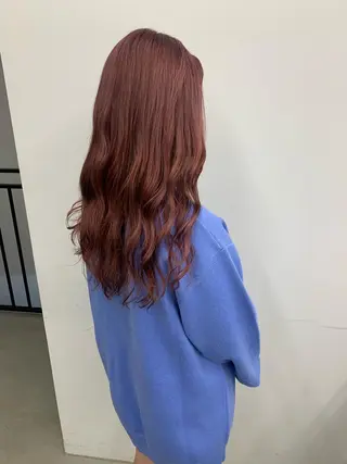 ロング カラー leben serikaのヘアスタイル