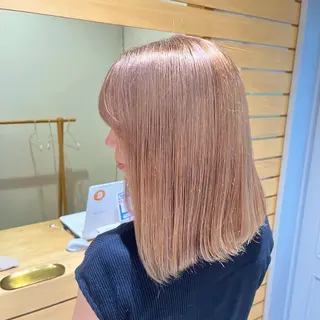ミディアム カラー ✨髪質改善🎨 杉本賢人のヘアスタイル