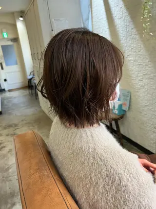 ショート カラー 心斎橋美容室 ARCHEあやかのヘアスタイル