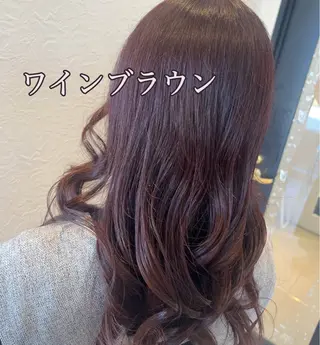 カラー うえ はらのヘアスタイル
