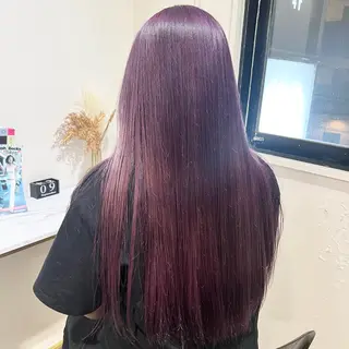 ロング カラー 髪質改善/韓国ヘア 顔まわり特化yutoのヘアスタイル