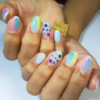 ネイル 荒木 莉奈のネイルデザイン