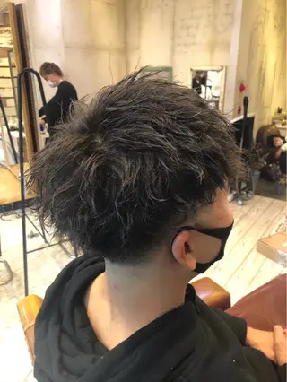 パーマ 🫧ハイトーン/ レイヤー/望月涼🫧のヘアスタイル