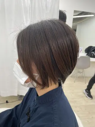 ショート 心斎橋/海外レイヤー 募集中三好玲奈のヘアスタイル