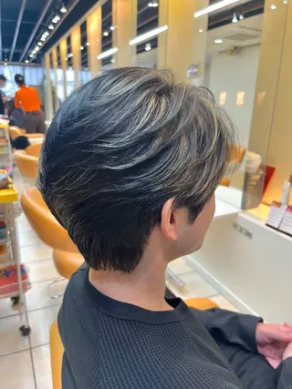 ショート カラー メンズ メンズ特化/パーマ/ 髪質改善　高野奨馬のヘアスタイル