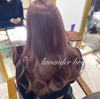 ロング カラー ヘアアレンジ 透明感カラー 古山 結季🌙🖤のヘアスタイル