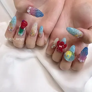 ネイル n'eige nail所属・大谷 綾香のネイルデザイン