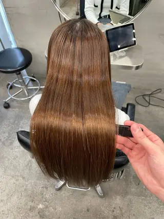 ロング パーマ 高山🐬髪質改善 池袋で縮毛矯正のヘアスタイル