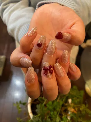 ネイル crystal ⭐︎ colorのネイルデザイン