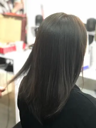 ロング 正田 美帆のヘアスタイル