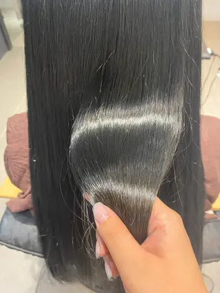 ロング 高橋 円のヘアスタイル