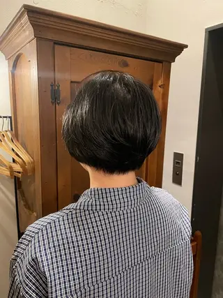 ショート 🍁ロングパーマドラ イパーマ🍁陸来のヘアスタイル
