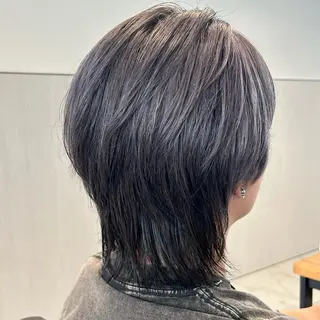 メンズ Miyu🎀レイヤー ／透明感カラー🪽のヘアスタイル
