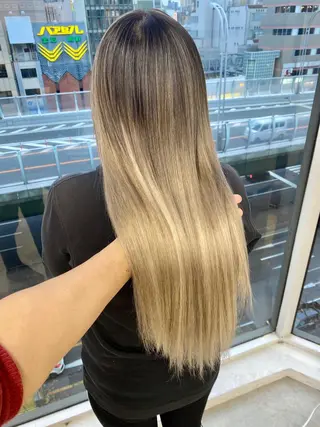 ロング カラー welring hair salonのヘアスタイル
