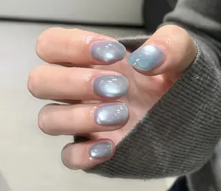 ネイル By moonネイル 🌷ワンホン/韓国風のネイルデザイン