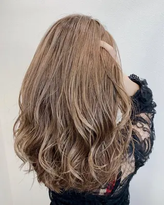 ロング カラー 酸性ストレート/ブリ ーチなし/中村 匠のヘアスタイル