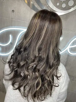 セミロング カラー パーマ ヘアアレンジ メンズ キッズ ネイル マツエク・マツパ 北千住10分 肥高 壮汰のヘアスタイル