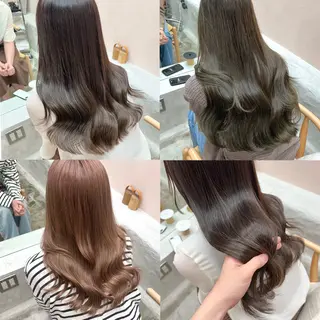ロング カラー 透明感，髪質改善の プロ☝🏻前田俊樹✨のヘアスタイル