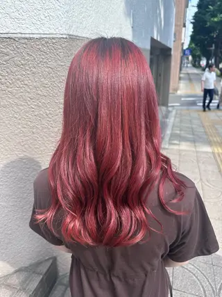 セミロング カラー 🖤neo 🖤のヘアスタイル