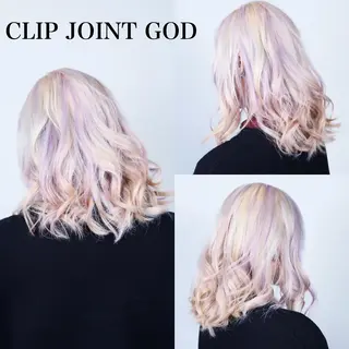 ミディアム カラー 今泉 周のヘアスタイル