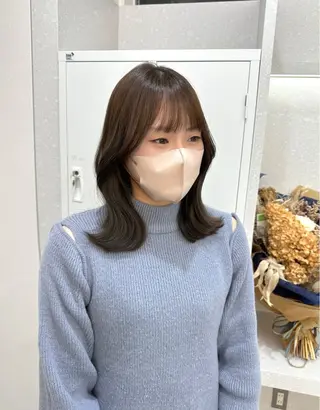 ミディアム 川野 裕明のヘアスタイル